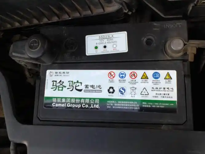 都说免维护电瓶有观察孔