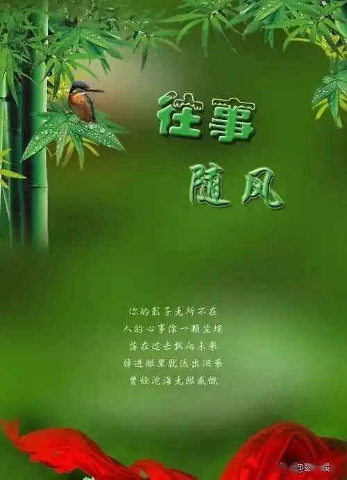 藏头顺口溜往事随风