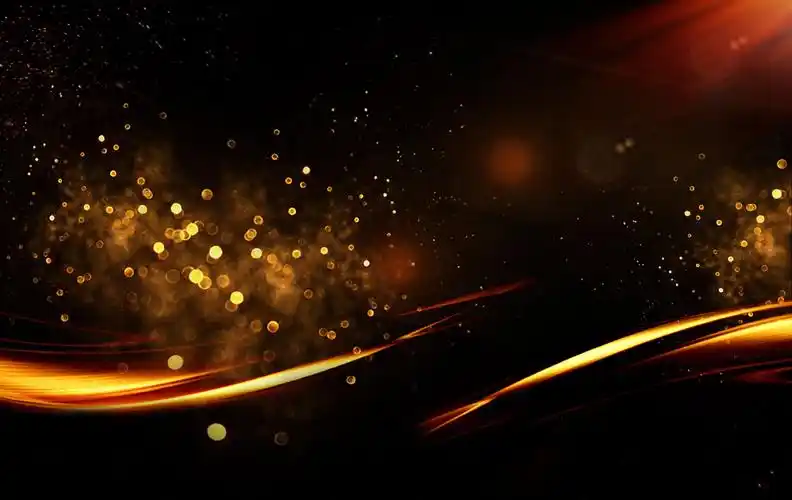 黑金高清黑金炫彩科技风年会盛典展板背景图片素材下载_1900*1200像素