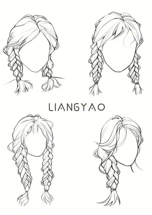 procreate麻花辫练习附步骤