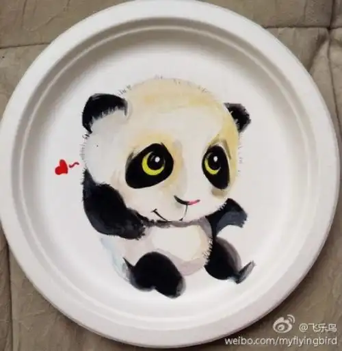 手绘盘子 是你喜欢的吗