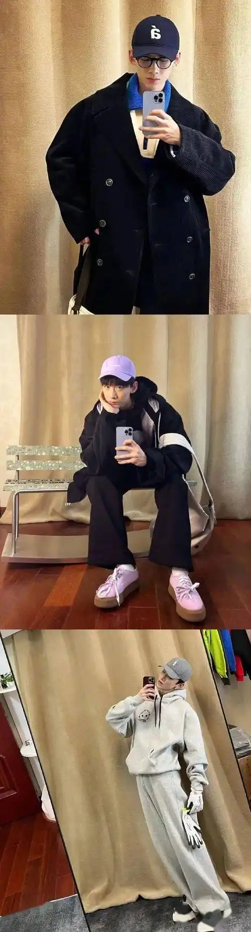 白敬亭日常穿搭合集676767