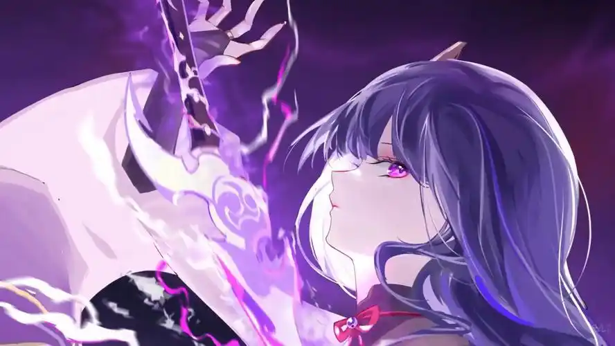 原神雷电将军动态壁纸