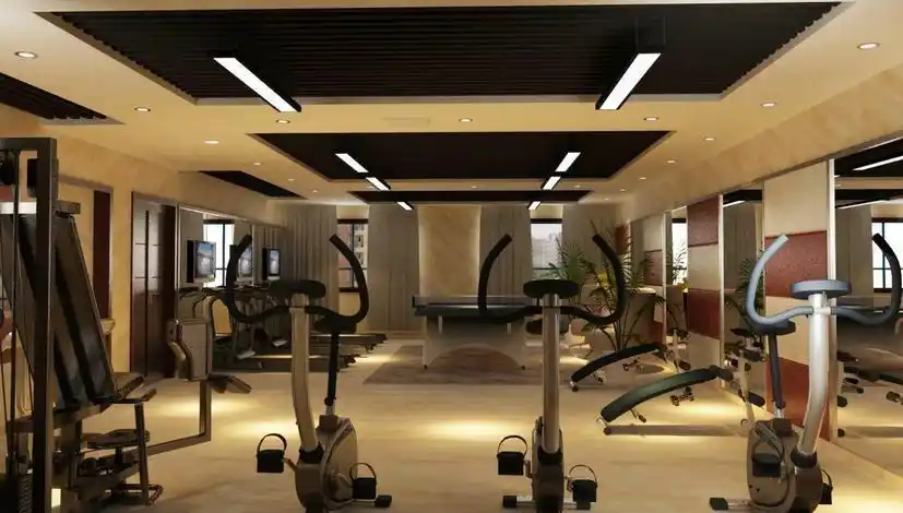 健身房设计室内装饰方案效果图