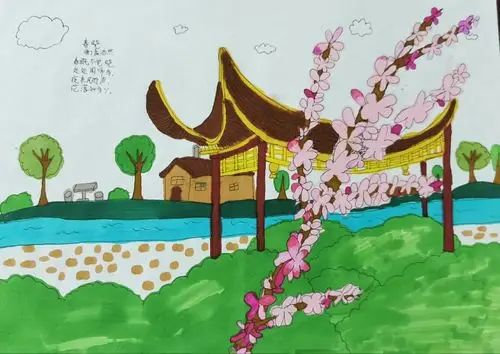 25号 三(1)班   葛一萱《春晓》