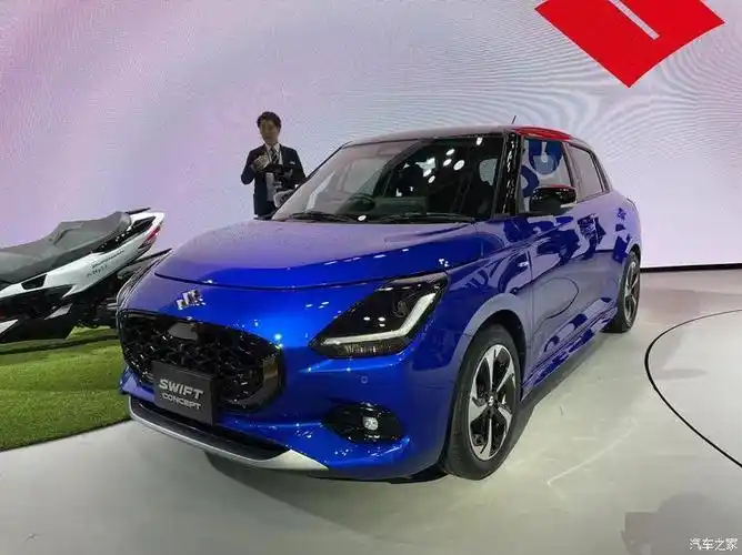 2023东京车展上,铃木汽车发布全新一代速翼特概念车,预计2024年投产