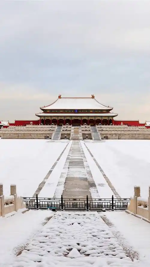 故宫紫禁城入春美景