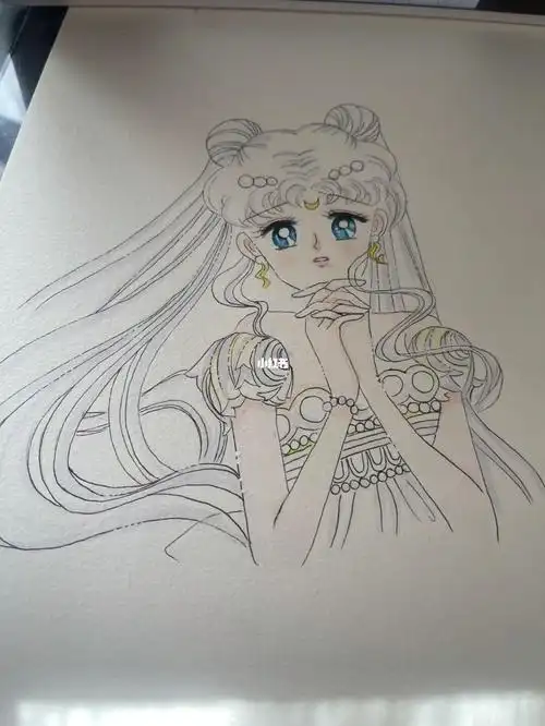 又到了每周一开会时画画的时间了#美少女战士