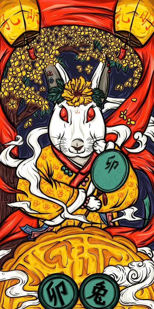 十二生肖之国潮|插画|艺术插画|杨三岁kiki_原创作品-站酷zcool