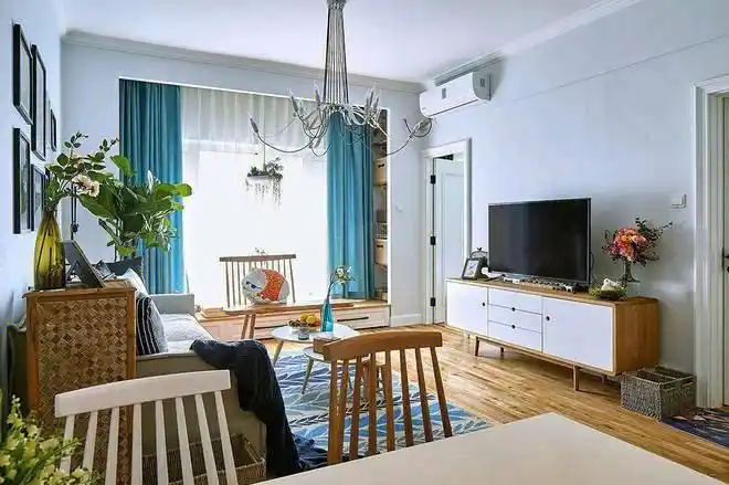 70平米两居室北欧风满满爱意的家