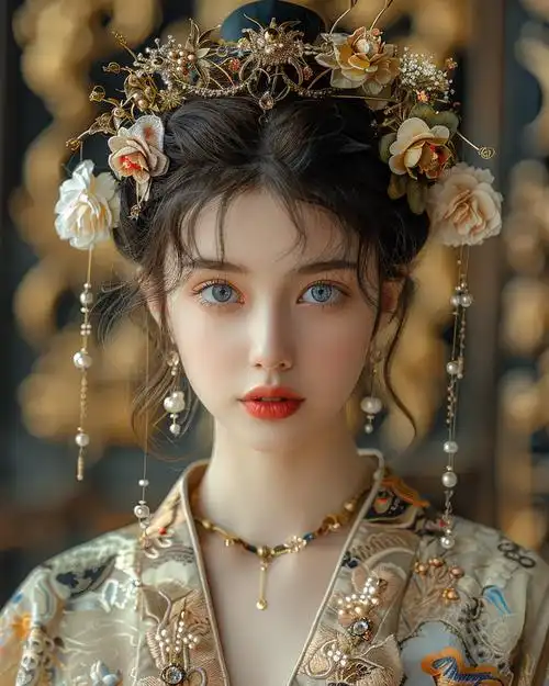 审美积累|ai 绘制的汉服妆造,一场惊艳的视觉盛宴