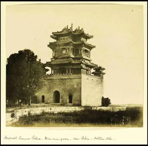 1860年紫禁城全景(歪头看哦)