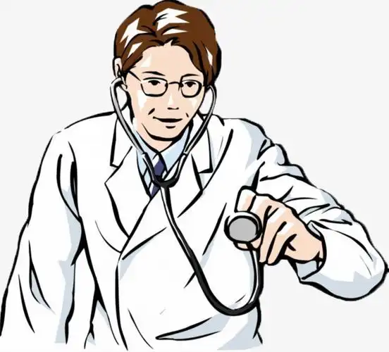 手绘的医生