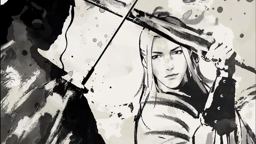 水墨版东方武学-天龙八部动态视频