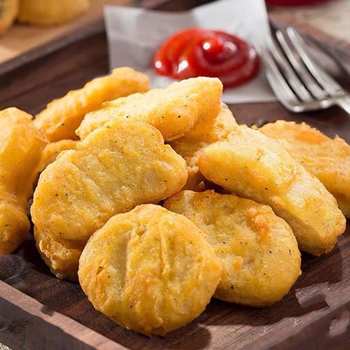 油炸鸡块泰森半成品1kg小吃盐酥商用食材薯条鸡肉丸