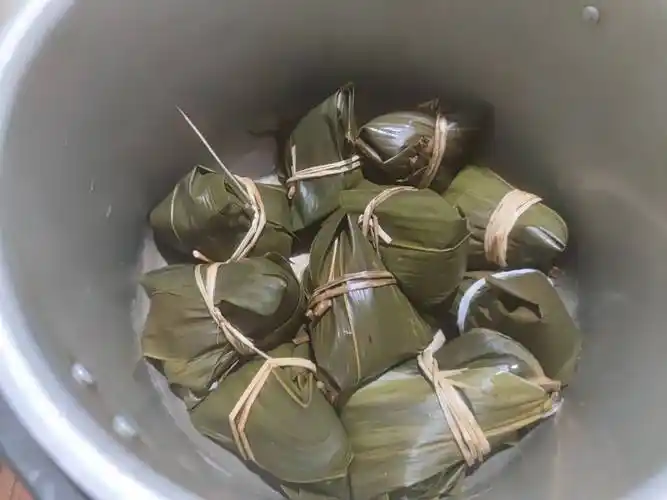 自己包的粽子好美味我劳动我快乐五一节专题