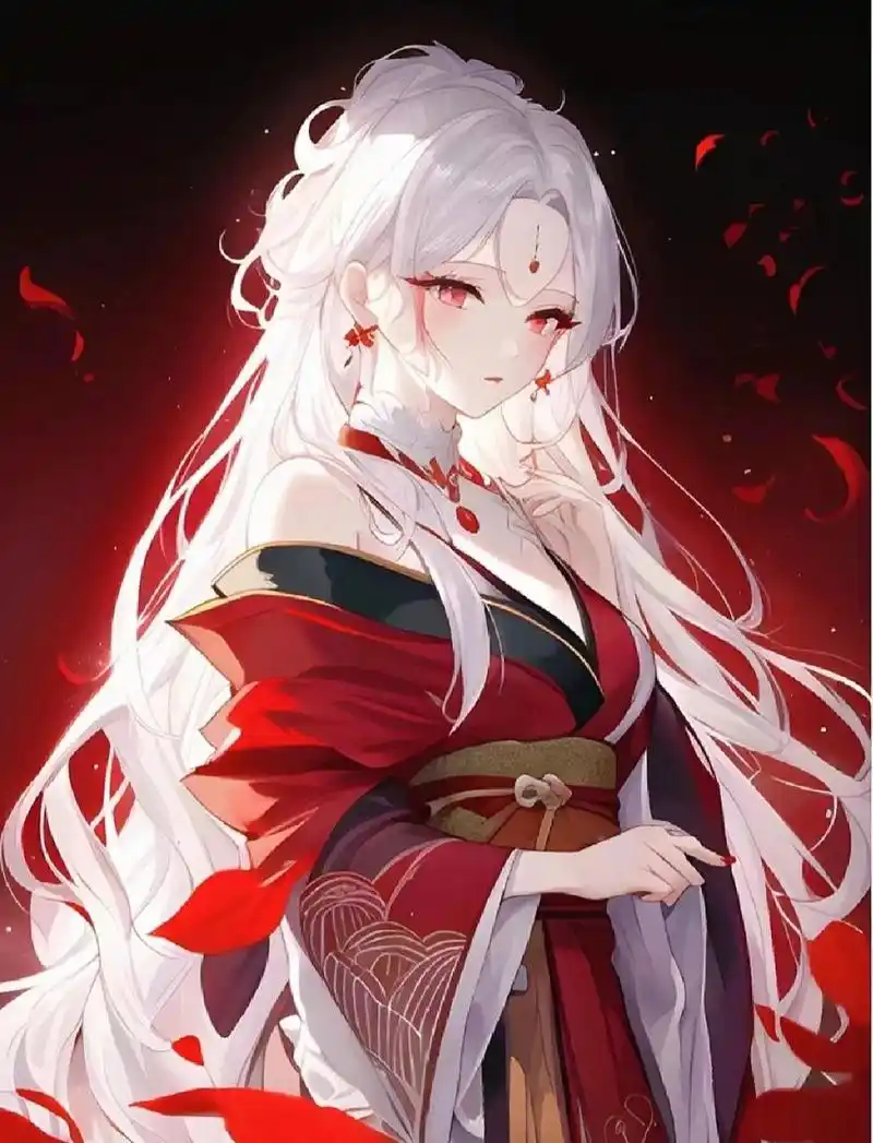 霸气高冷彼岸花女生头像