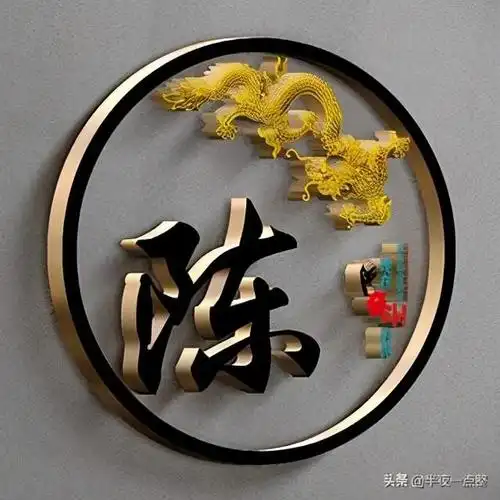 百家姓,姓氏头像,第10期,陈,(持续更新)下一期,褚