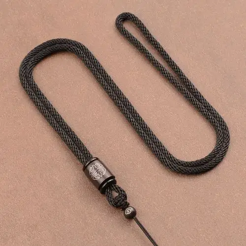 挂脖吊绳檀木手工编织挂件绳玉玉佩吊坠挂绳绳