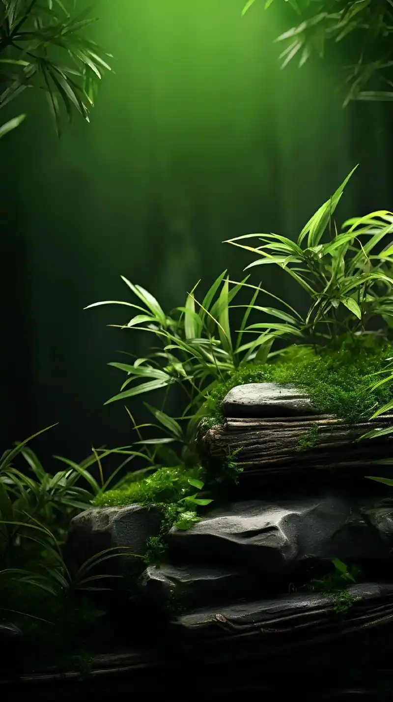 护眼壁纸 #竹子 #静谧之境 #与自然相生 #绿意盎然 - 抖音