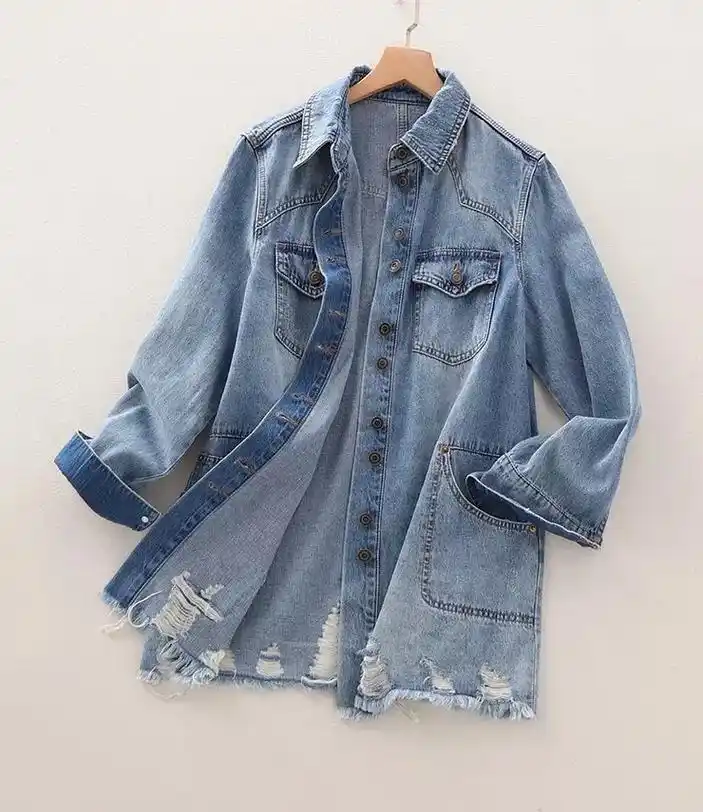 轻工装风牛仔外套