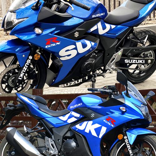 适用铃木gsx250r车贴拉花机车摩托改装贴纸suzuki专用gp版画反光