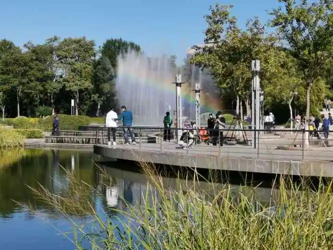 阳光星期八公园-"公园名字挺特别——"星期八",多出一天就.