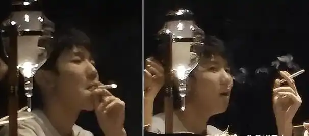 他的皮肤状况不太好,大家不由得猜测,这会不会跟他长期抽烟有关系呢?