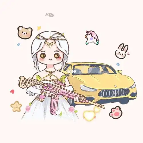 和平精英q版头像少女,和平精英q版头像卡通-图片大观-奇异网