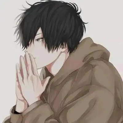 最新二次元高冷帅气男生头像