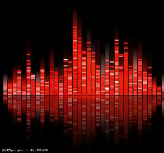 动感音频跳动音乐背景图片