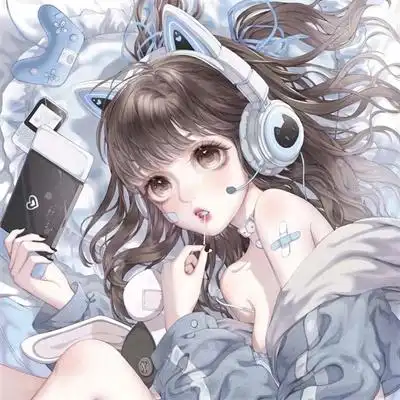 二次元卡通女生头像呆萌可爱头像女动漫