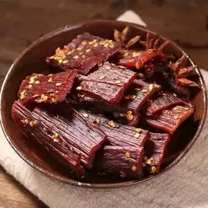 重庆琪姐特产干巴手撕风干肉系列散装称重食品藤椒味500g