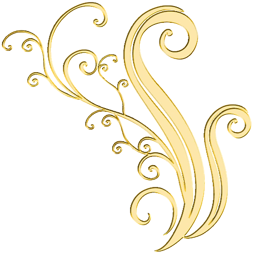 免抠png素材篇png欧式金色花纹装饰素材浪漫人生