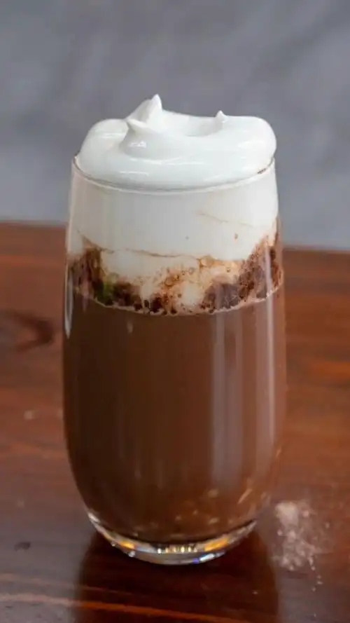 燕麦可可奶盖:温暖你整个秋冬!