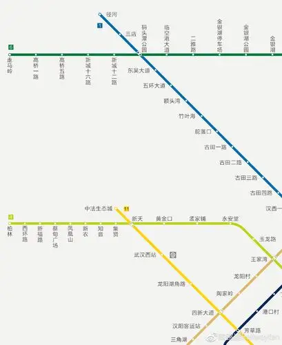 武汉轨道交通2021年规划线路图