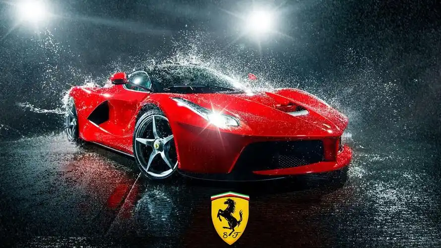 炫酷跑车法拉利,高清图片,电脑桌面-壁纸族