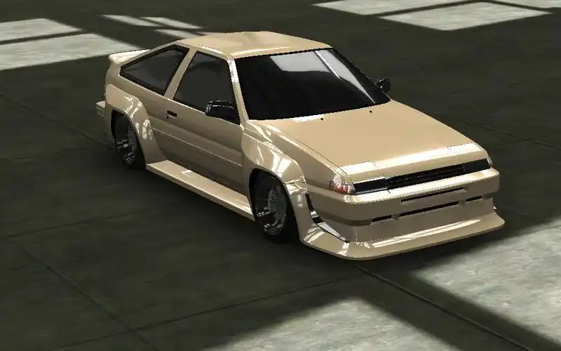 绝对赛车ae86宽体漂移