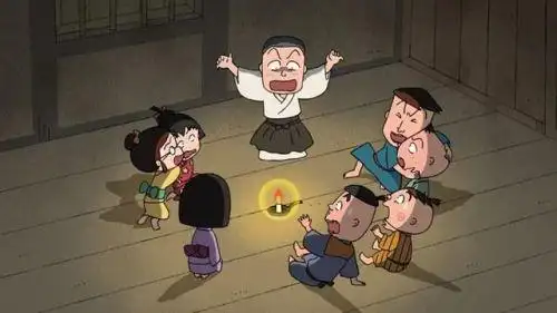 tv动画樱桃小丸子整个8月都讲鬼故事