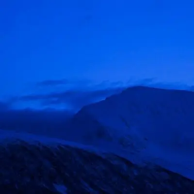 季清蓝色系清冷唯美风景头像背景图