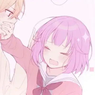 粉色系动漫情头