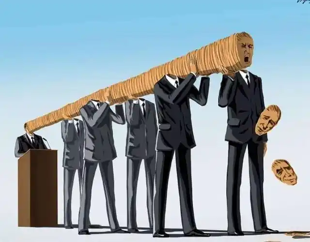 11张描述「这些事人类一直都在干著却永远不敢承认」的讽刺现实插画.