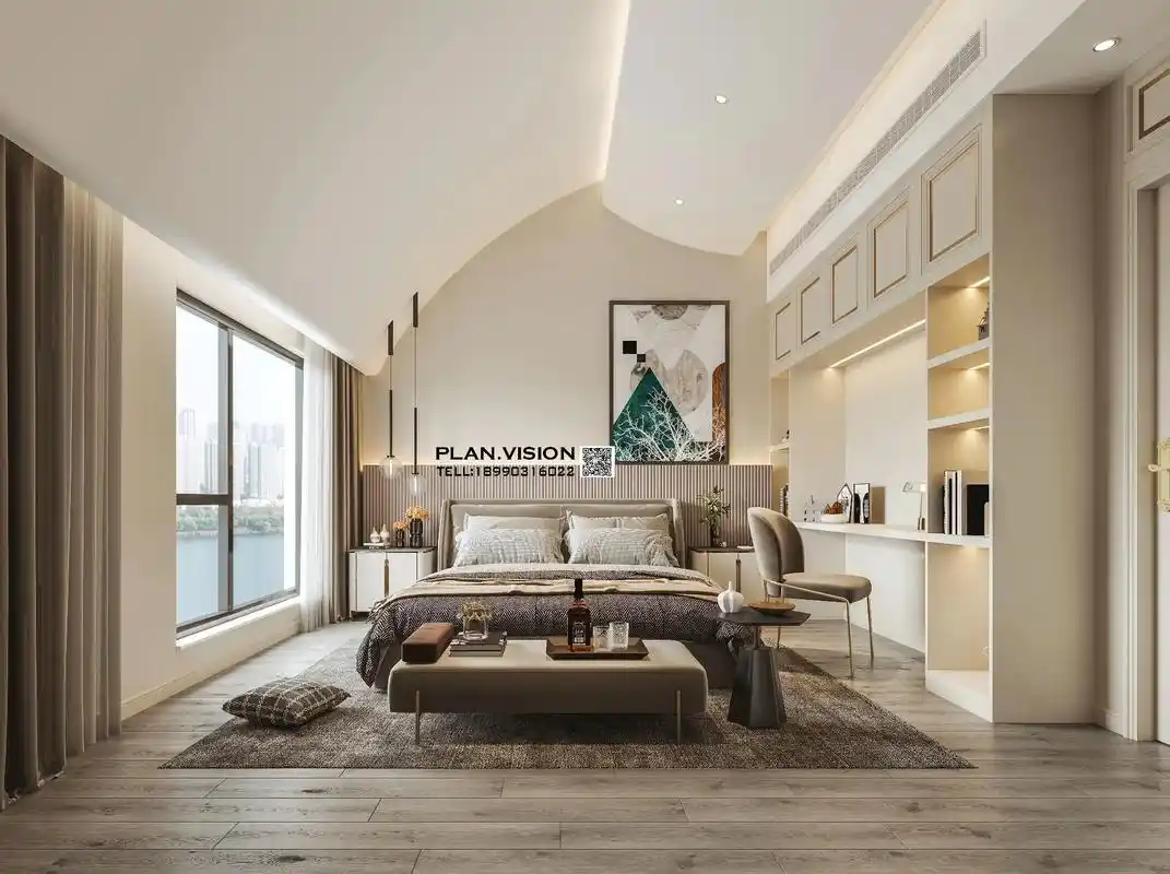 欧式卧室集.#3d效果图 #效果图表现 #效果图 #空间美学 - 抖音