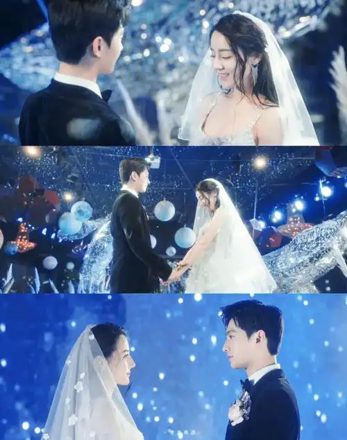 荣耀夫妇杨洋迪丽热巴婚礼同款