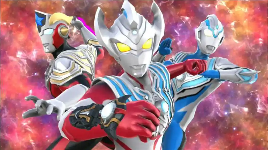 奥特曼宇宙英雄:氪金泰迦奥特曼传奇战斗获得三人小队