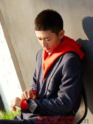 张一山的方寸发型还是很有个性的,就如同他本人年龄虽不大,但是角色多