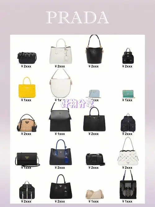 prada热门款包包大合集一文了解