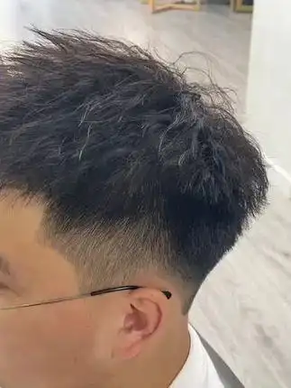 男士烟花烫 #热门 #作品推广 #男士发型
