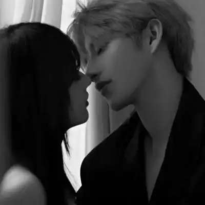 黑白浪漫唯美情侣头像