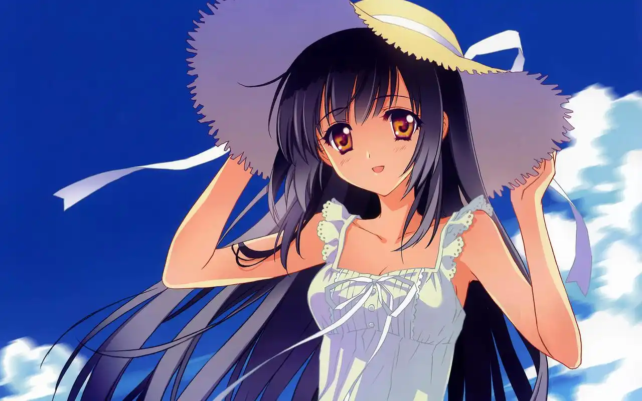 唯美可爱的经典动漫美女高清电脑桌面主题壁纸大全(二)